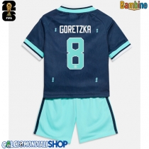 Maglie da calcio Germania Leon Goretzka #8 Seconda Maglia Bambino Mondiali 2026  Manica Corta + Pantaloni corti)
